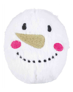 Trixie Xmas Assortiment de balles « boule de neige », en peluche - ø10cm | jouet pour chiens