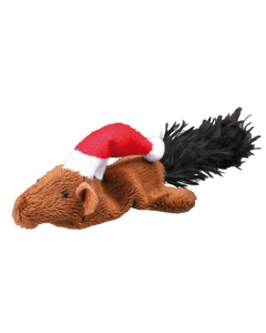 Trixie Xmas Jouets souris et écureuils, en peluche - 14-17cm | pour chats