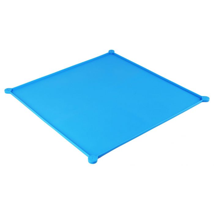 swisspet Puppy-Pad natte 60 en silicone, bleue  - 60x60cm 