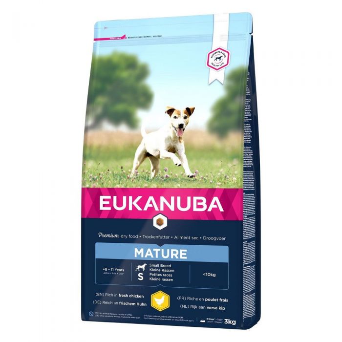 DE Eukanuba Mature, Small - 3 kg | Nourriture sèche pour chiens