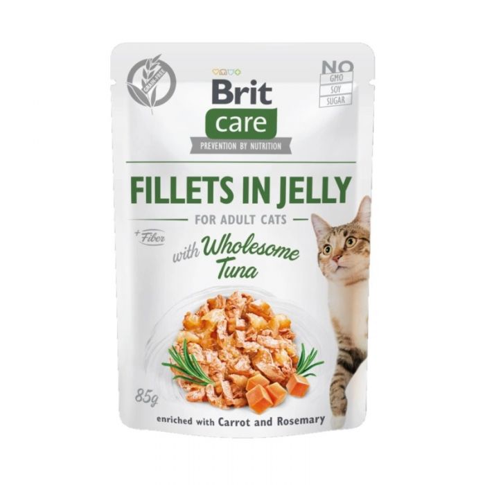 Brit Care Cat - Filets en gelée - Thon | 24x85g