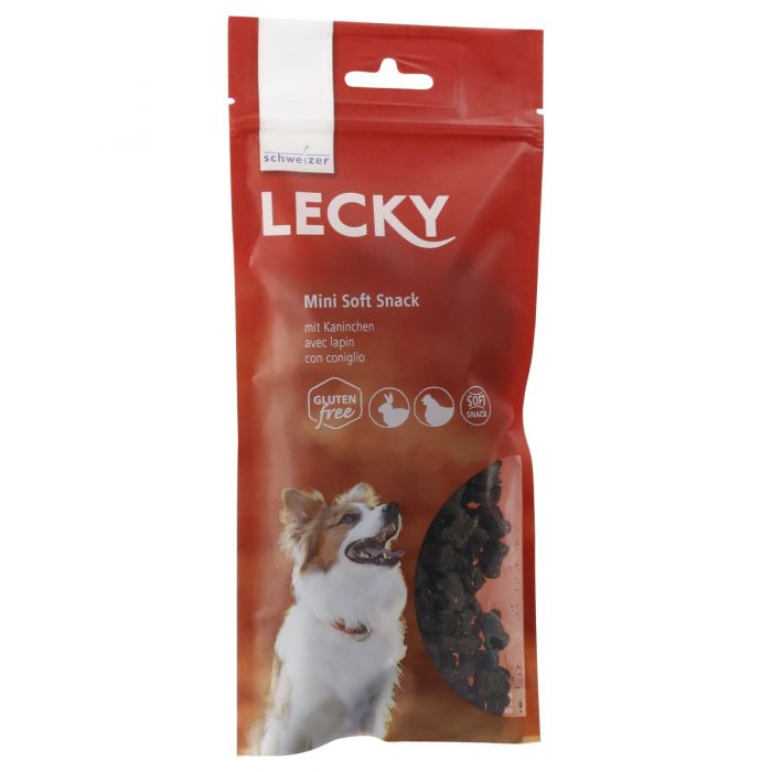 LECKY Mini Soft Snack avec lapin - 130g