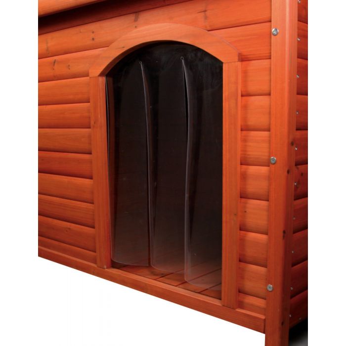 Kunststofftür für Hundehütte Cottage & Lodge
