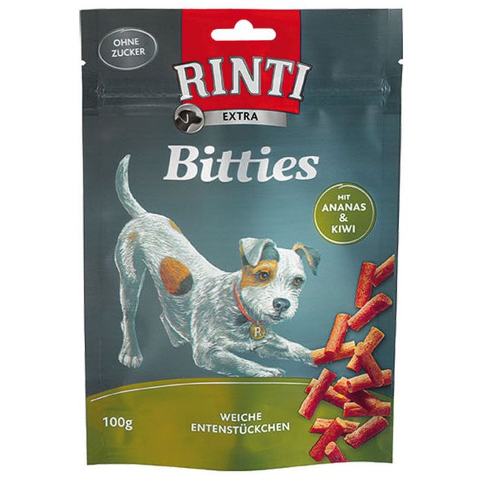 Rinti Snack Extra Bitties Enten mit Ananas&Kiwi