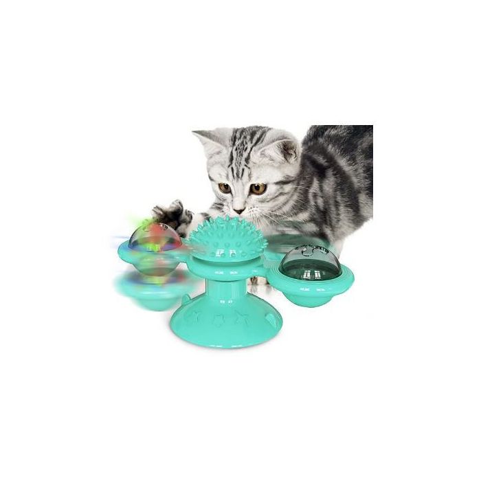 Pawise "Twirly Whirly" Jouet pour chat, assorti - 16cm