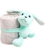 Pawise "Pupply Life" Couverture pour chiot (grise) avec jouets en peluche