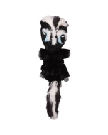 Pawise "Big Eyes" Mouffette en peluche pour chiens, 42cm