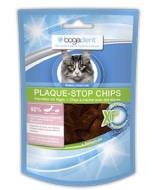 PV Bogadent Plaque-Stop Chips, 50g | Aliments complémentaires pour chats  