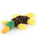 swisspet Canard en peluche, avec couinement | Jouet pour chiens