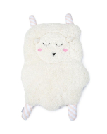 JS Beeztees Oreillers en peluche Shaggy, blanc - 60x46x5cm | pour chiots et chats