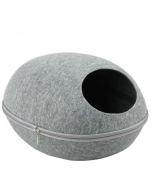 Pawise "Cave" Grotte pour chats, gris - 48x39x26cm