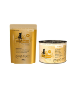 DE catz finefood Classic No. 7, Kitten, boeuf & veau | Nourriture humide pour chats