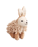 Pawise "Dog Molar" Lapin aux cheveux hirsutes, beige-marron - 21cm 