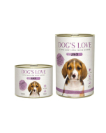 DE Dog‘s Love Junior agneau, vitrouille & camomille | Nourriture humide 