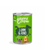Edgard & Cooper Canine ADULT Lamm+Rind mit Apfel - 6x400g