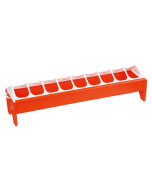 Kerbl Abreuvoir en plastique rouge pour poules jeunes 50x12cm