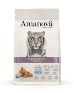 Amanova Cat Adult Sterilised - Fish Delicacy Grain Free - Délicatesse de poisson