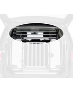 Trixie Grille arrière universelle pour voiture, 94–114x69cm - argent/noir | pour chiens