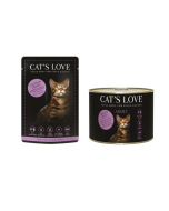 DE Cat's Love Adult, Saumon & Poulet | Nourriture humide pour chats