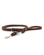 Maul Laisse en cuir Classic Premium réglable brun/cognac