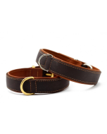 Maul Collier en cuir Classic Premium brun/cognac