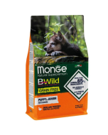 DE Monge Natural Superpremium BWild Grain Free Puppy & Junior - Canard 