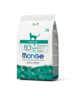 DE Monge Natural Superpremium Hairball - Poulet | Nourriture sèche pour chats