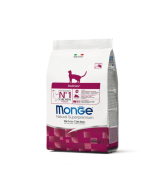 DE Monge Natural Superpremium Indoor - Poulet | Nourriture sèche pour chats