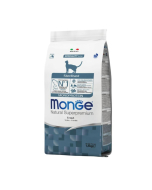 DE Monge Natural Superpremium Stérilisé Adult monoprotéine - Truite | Nourriture sèche pour chats