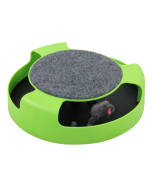 Pawise "Chasing & Scratching" Jeu d'activité pour chats, vert