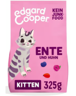 Edgard & Cooper Feline KITTEN Canard + Poulet avec myrtilles - 325g - petcenter.ch