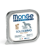 DE Monge Speciality Line monoprotéine Paté - Cerf, 24 x 150g | Nourriture pour chiens